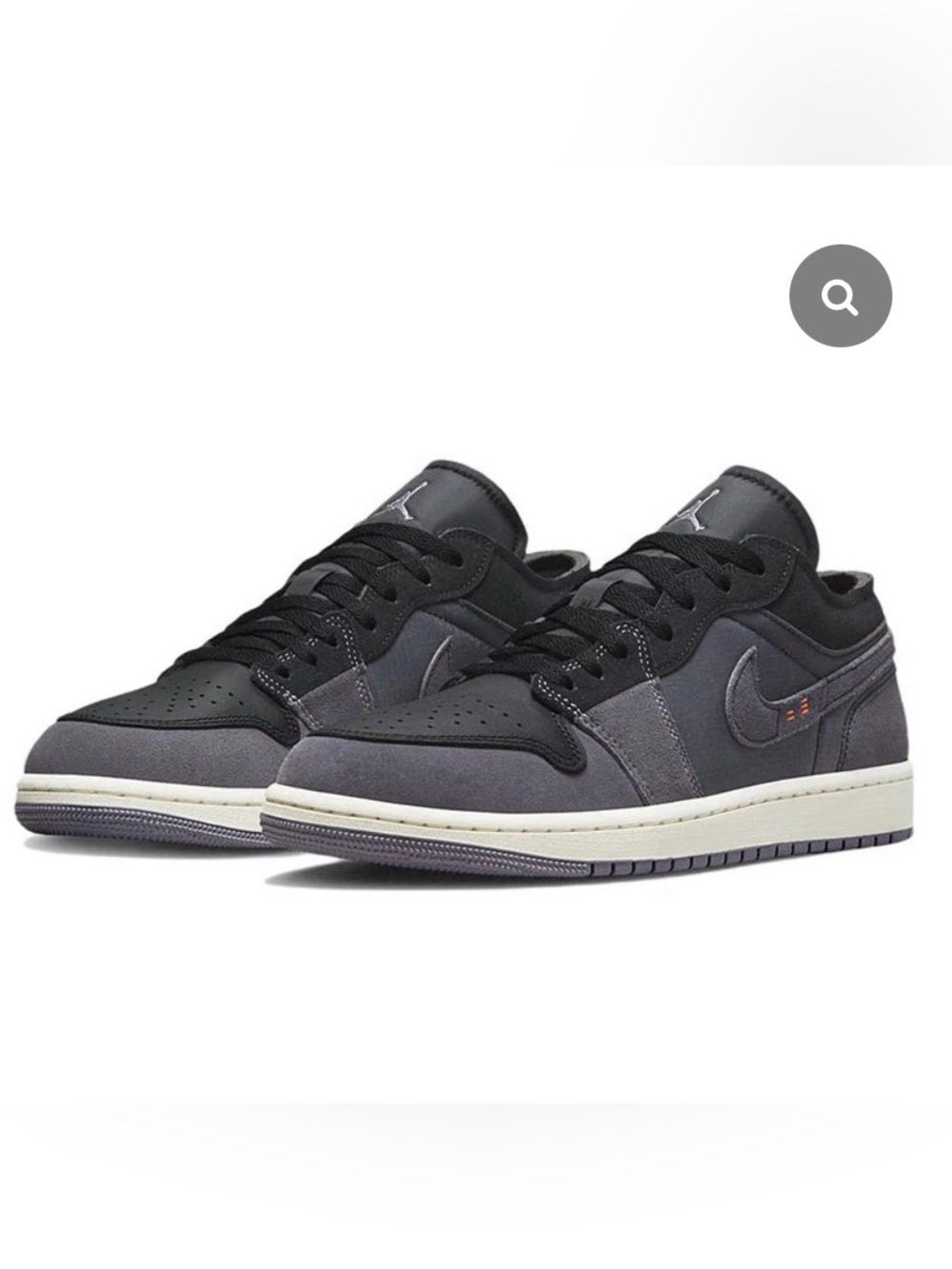 Nike Air Jordan 1 Low SE Craft ‘Inside Out – Black’ | Mns 10.5